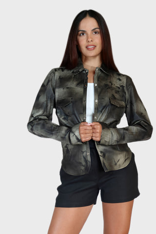 Trucker Leather Shirt
