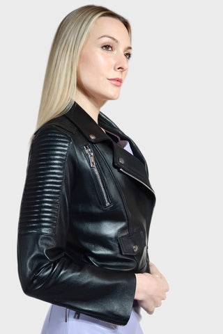 Biker Moto Leather Jacket