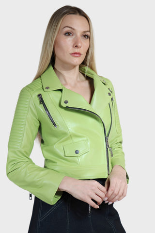 Biker Moto Leather Jacket