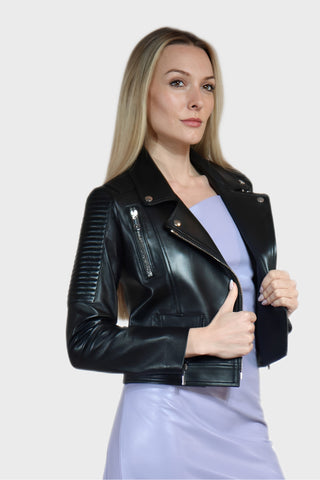 Biker Moto Leather Jacket