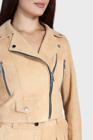 Biker Suede Jacket