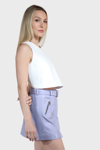 Cross Back Linen Top