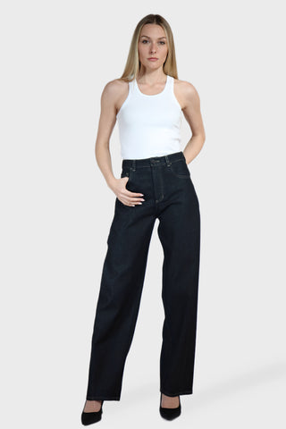 High Waist Barrel Jeans