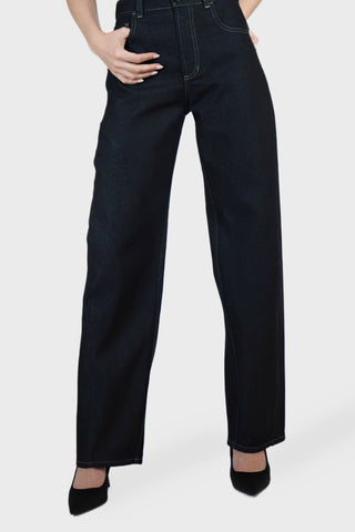 High Waist Barrel Jeans