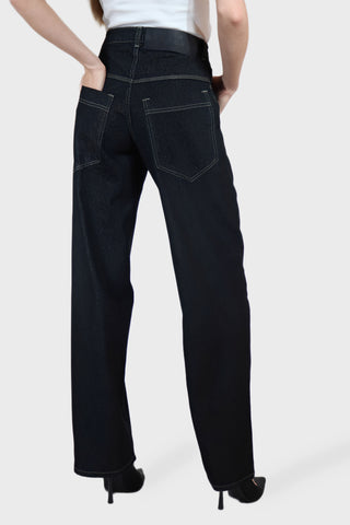 High Waist Barrel Jeans