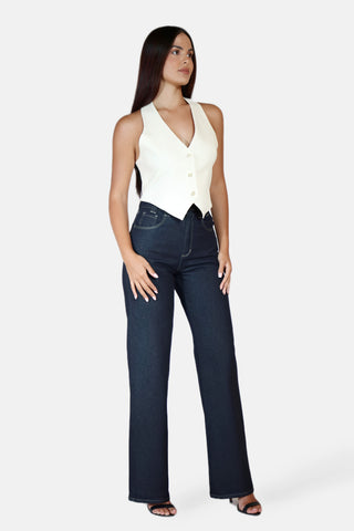 High Waist Wide Leg Jeans