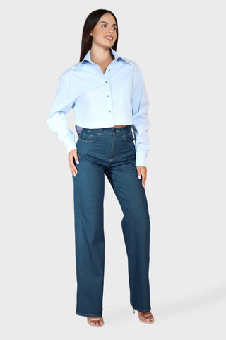 High Waist Wide Leg Jeans