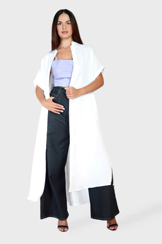 Maxi Linen Tunic