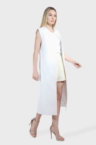 Midi Linen Vest