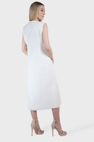 Midi Linen Vest