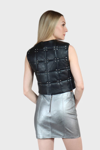 Mini Leather Skirt