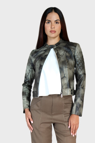 Moto Quilted Leather Jacket