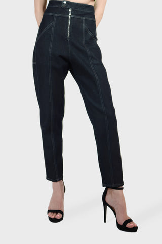 Ultra High Rise Tapered Jeans