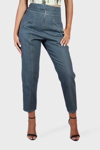 Ultra High Rise Tapered Jeans
